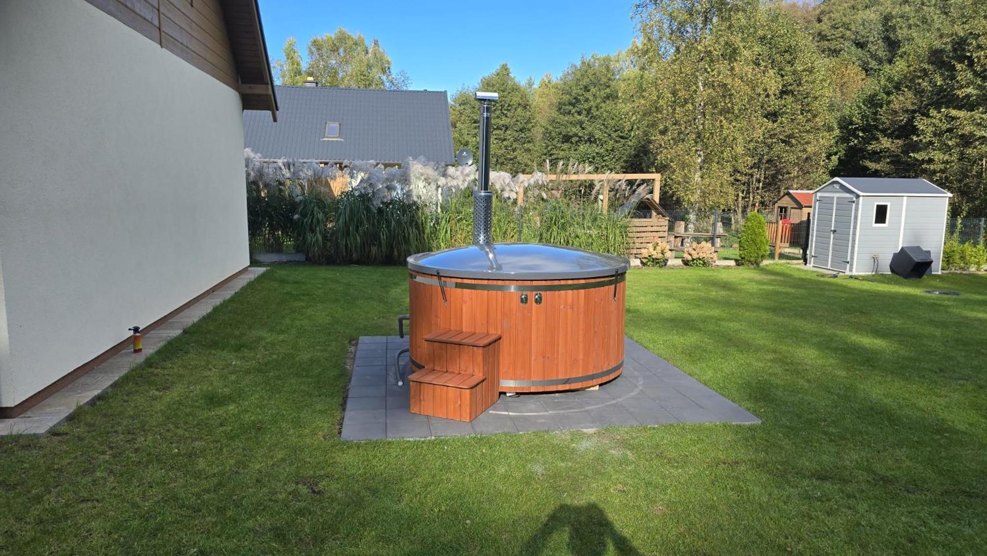 Domek Lipowy Balia-Jacuzzi Sasino Exterior photo